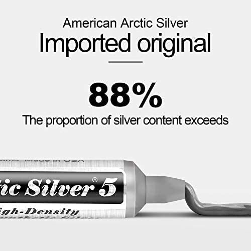 Arctic Silver 5 Thermal Cooling Compound Paste 3.5g High-Density Polysynthetic Silver