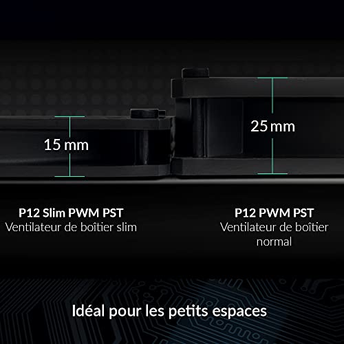 ARCTIC P12 Slim PWM PST