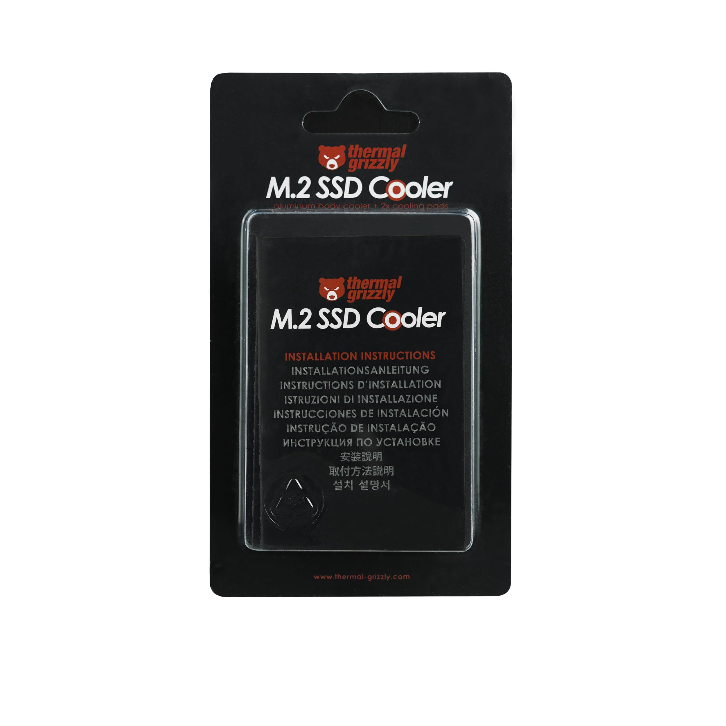 Shinwa Sangyo TG-M2SSD-ABR M.2 Thermal Grizzly with Heatsink "Minus pad8" for SSD