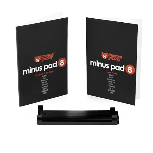Shinwa Sangyo TG-M2SSD-ABR M.2 Thermal Grizzly with Heatsink "Minus pad8" for SSD
