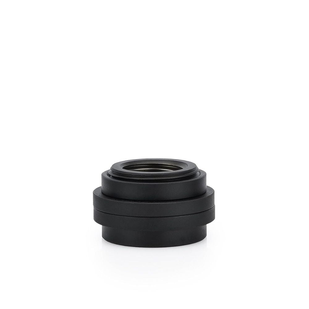 DeltaMate - Pass Through FF - Pass-Through Fitting - CNC-machined brass - two G1/4" female threads - for case panels, PCI slot covers, etc. in water-cooling systems