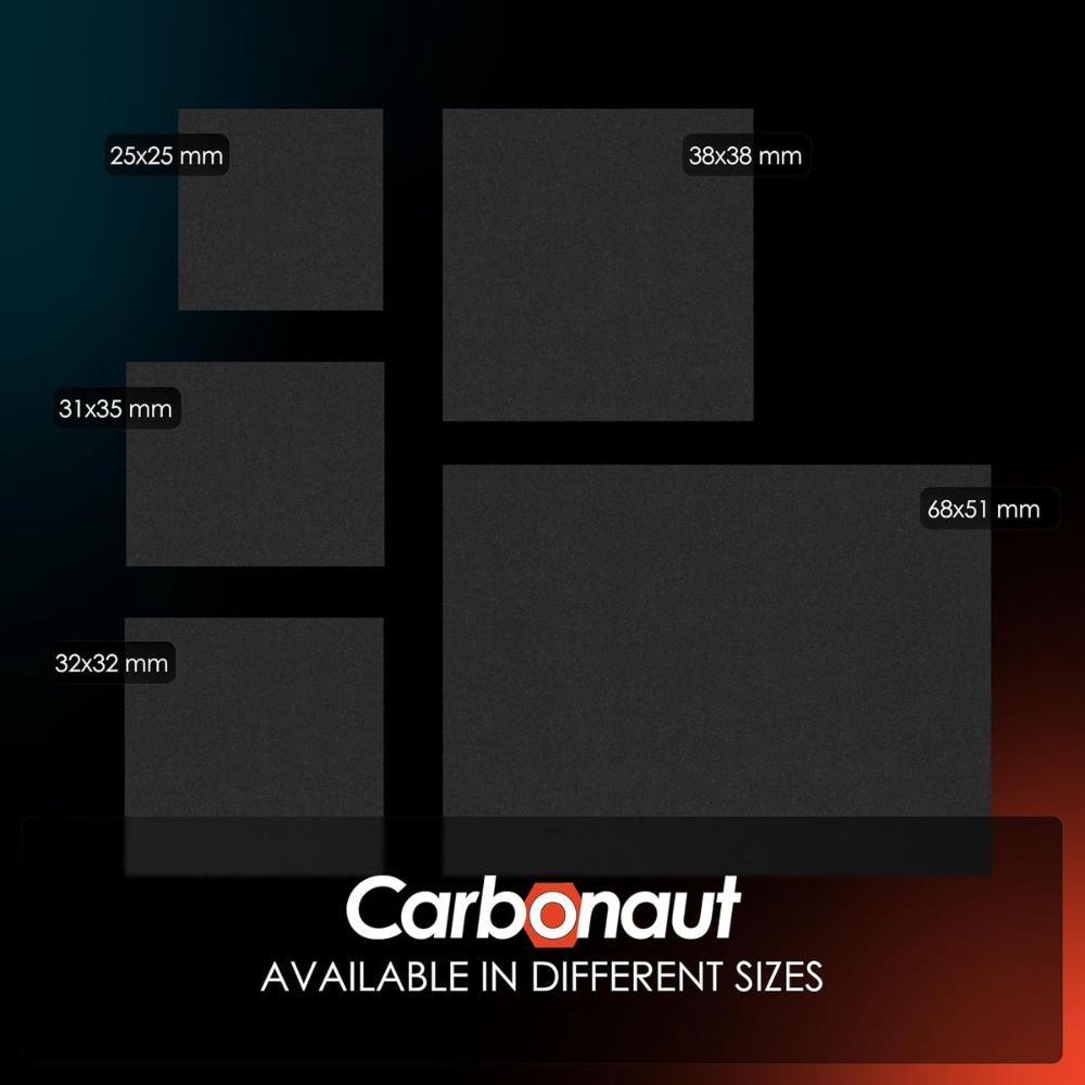 Thermal Grizzly Carbonaut for AMD Threadripper CPUs - Carbon Thermal Pad for Maximum Thermal Conductivity - Reusable and Adaptable Surface CPU/GPU/PS4/PS5/Xbox