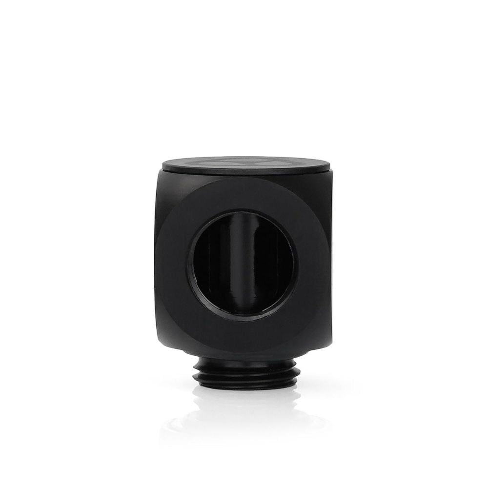 DeltaMate - Rotary 90° - Rotary Fitting - CNC-machined Brass - G1/4 inch Male & Female Thread - for Modular Combinations in Water Cooling Systems