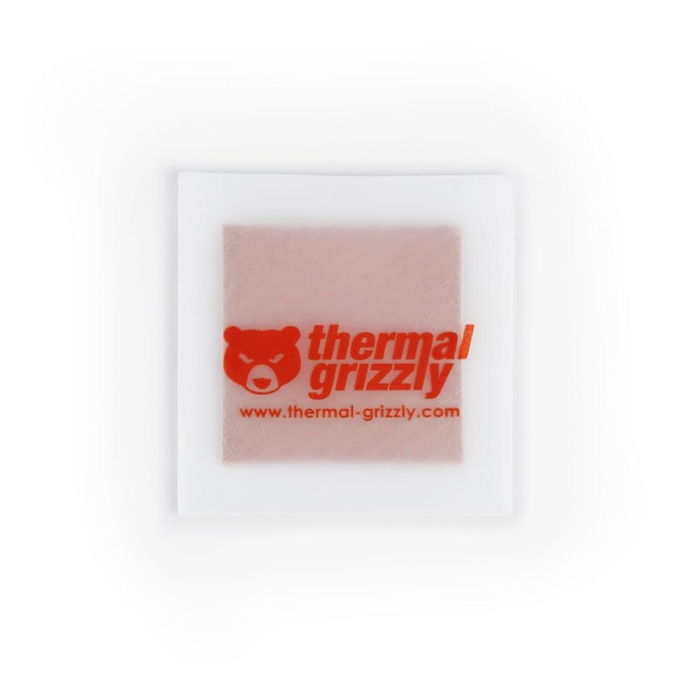 Thermal Grizzly Minus Pad 8 - 30 × 30 - Thermal Interface Pad, Electrically Non-Conductive, High Thermal Conductivity & Compressibility for SSDs, GPUs & Electronics
