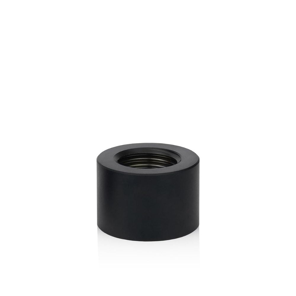 DeltaMate - Extender FF14 - Extender Fitting 14mm - CNC-machined brass - two G1/4" female threads - for modular combinations in water-cooling systems
