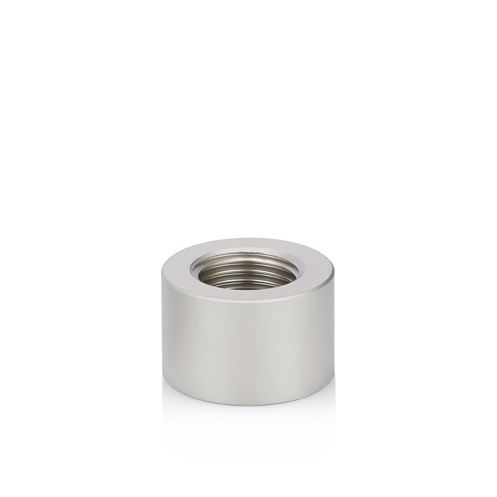 DeltaMate - Extender FF14 - Extender Fitting 14mm - CNC-machined brass - two G1/4" female threads - for modular combinations in water-cooling systems