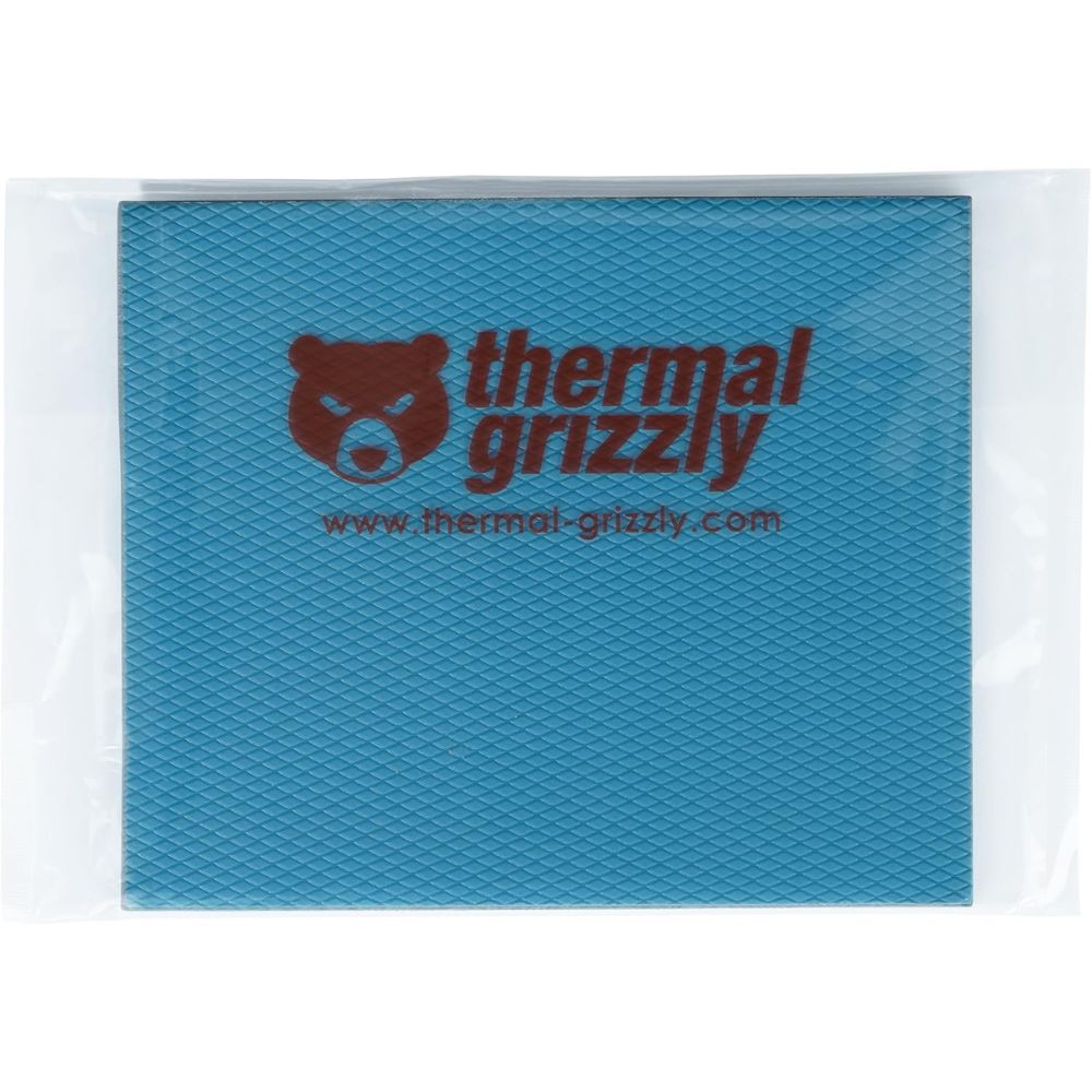 Thermal Grizzly Minus Pad High Compression - 120x100 - Thermal Interface Pad, Electrically Non-Conductive, High Thermal Conductivity & High Compressibility for SSDs, GPUs & Electronics (2 Pack)