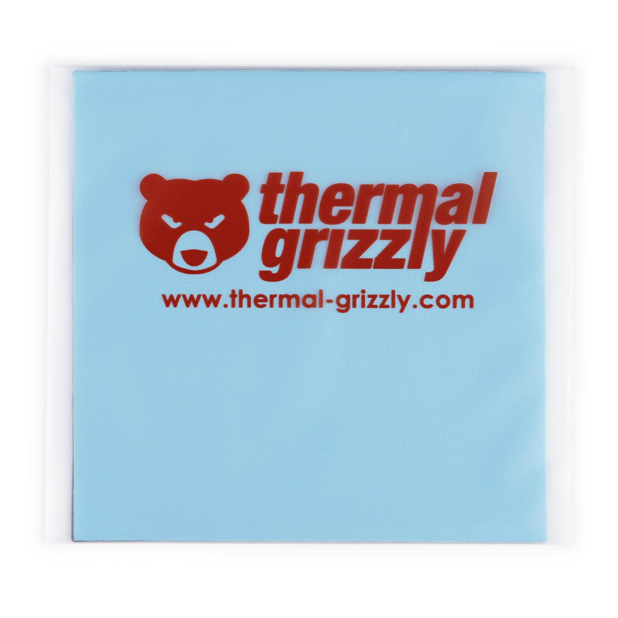 Thermal Grizzly Minus Pad Pro – Thermal Interface Pad, 100x100x0.5mm, Electrically Non-Conductive, High Thermal Conductivity & Compressibility for SSDs, GPUs & Electronics