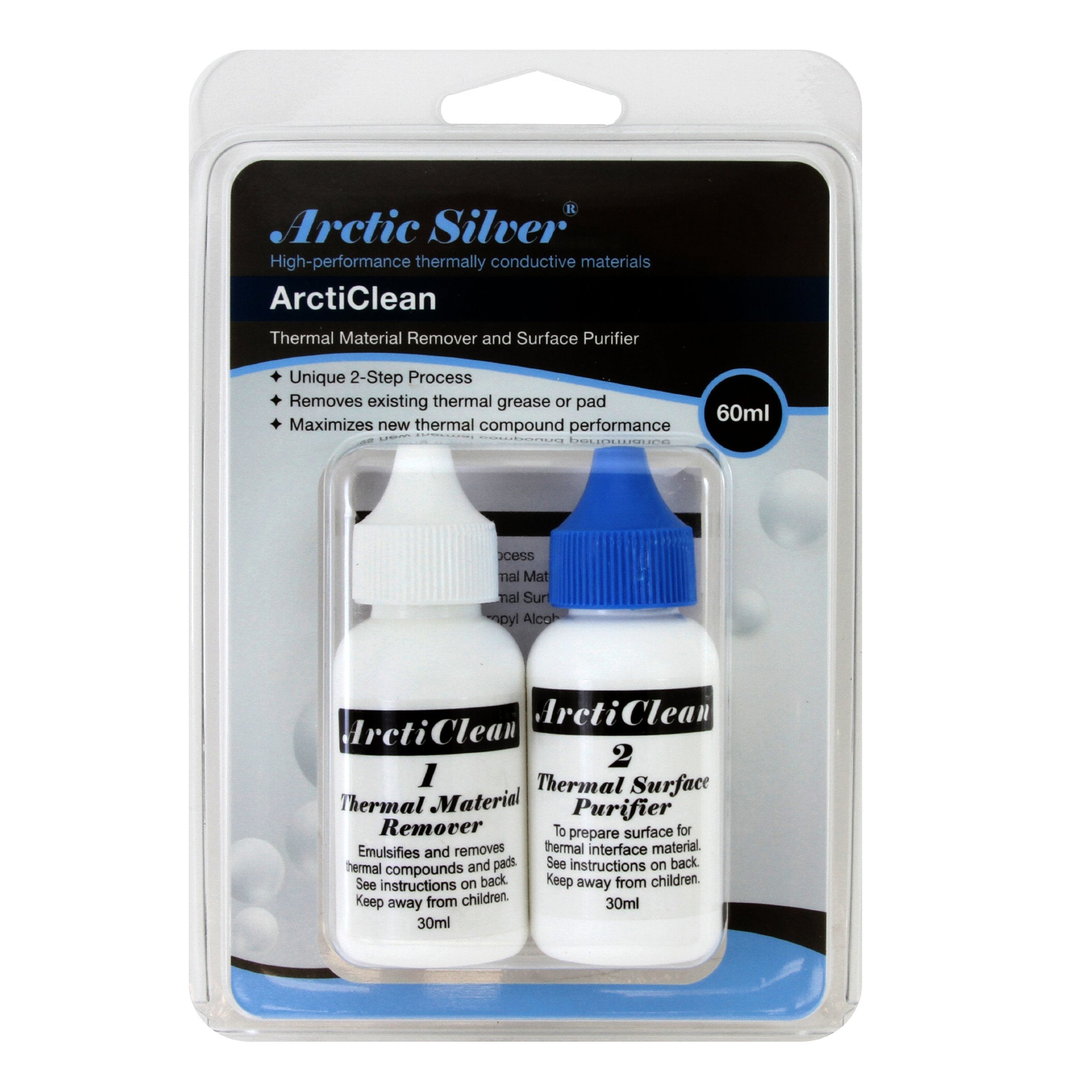 Arctic Silver Arcticlean Thermal Cooling Material Remover and Surface Purifier (ACN-60ML)