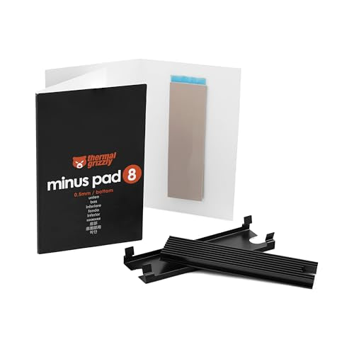 Shinwa Sangyo TG-M2SSD-ABR M.2 Thermal Grizzly with Heatsink "Minus pad8" for SSD