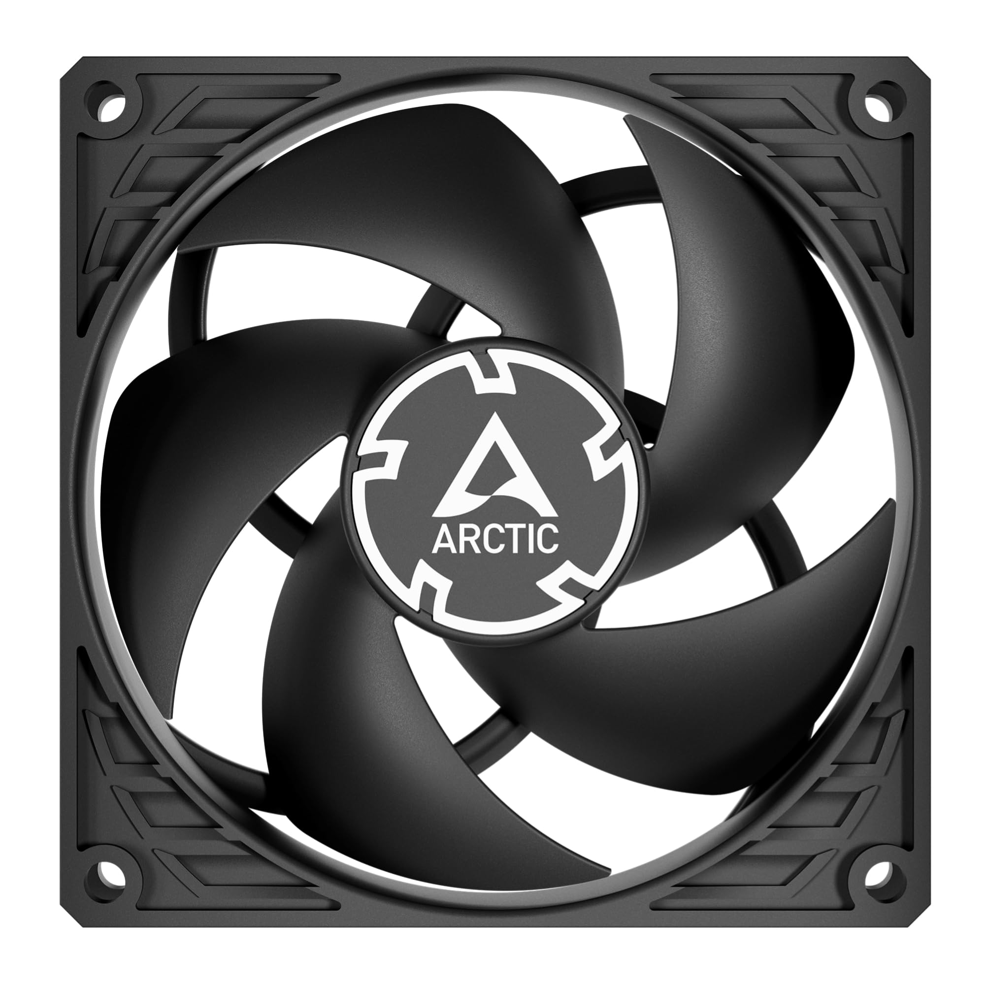 ARCTIC P9 Max - PC Fan, High-Performance 92 mm PWM case Fan, 450-4300 RPM, Optimized for Static Pressure, 0dB Mode - Black