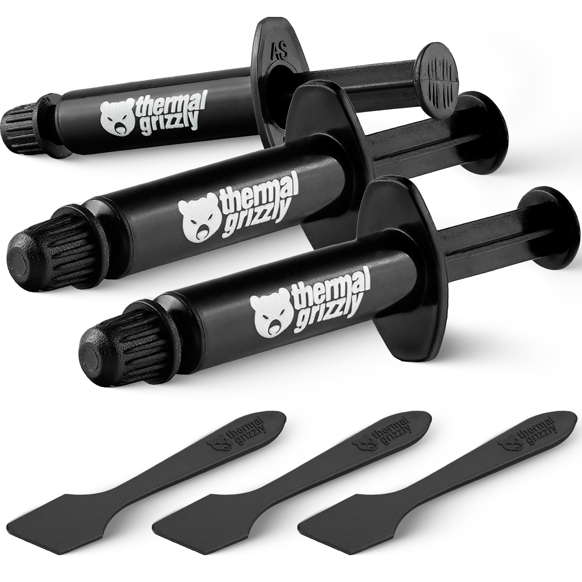 Thermal Grizzly Kryonaut - 3 Pack, High-Performance CPU Thermal Paste for Cooling All Processors, Graphics Cards, and Heat Sinks - Thermal Compound for Computers and Consoles