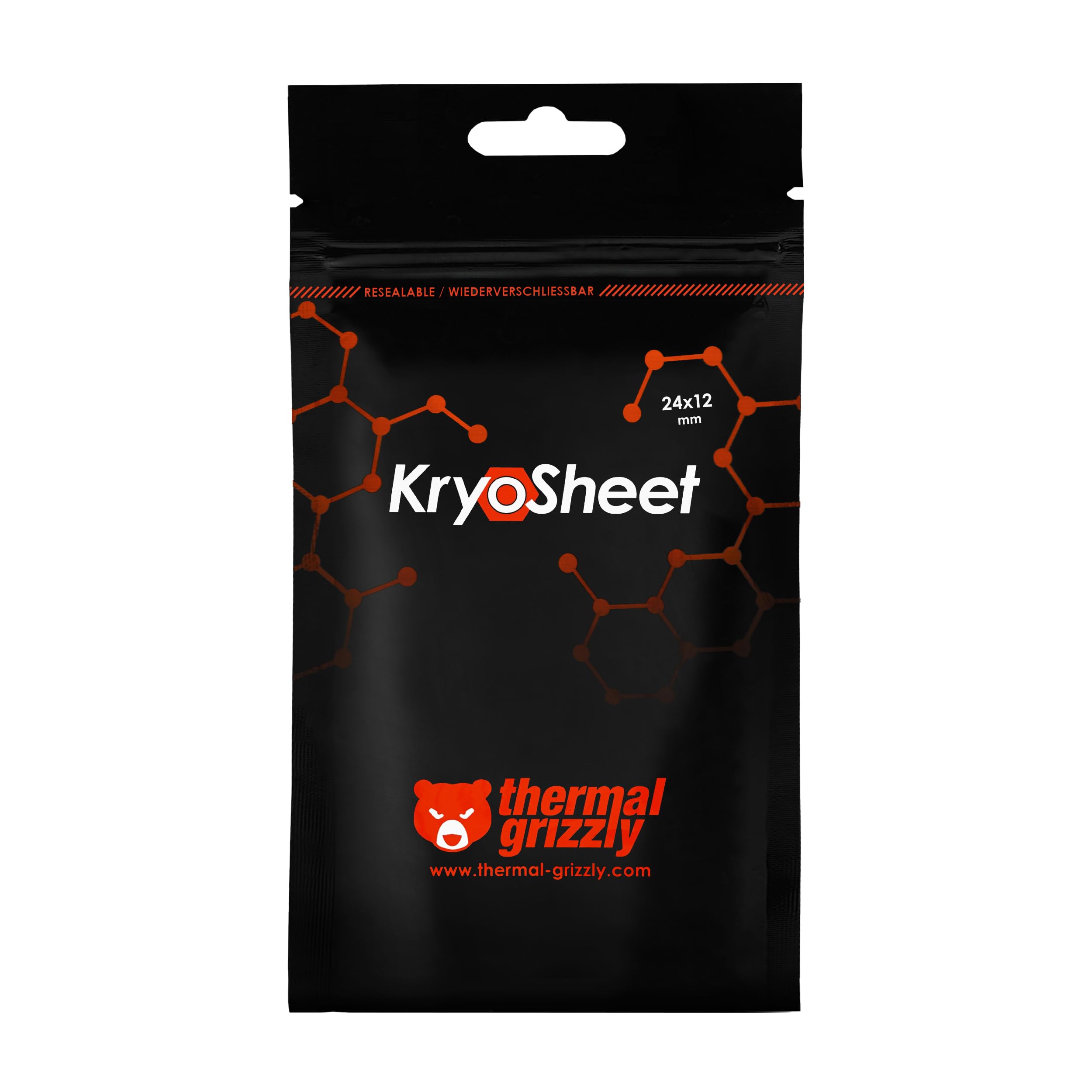 Thermal Grizzly KryoSheet Ultra High Thermal Conductivity Graphene Thermal Pad – Perfect Alternative for Thermal Paste on CPU/GPU/PS4/PS5/Xbox – Made in Sweden