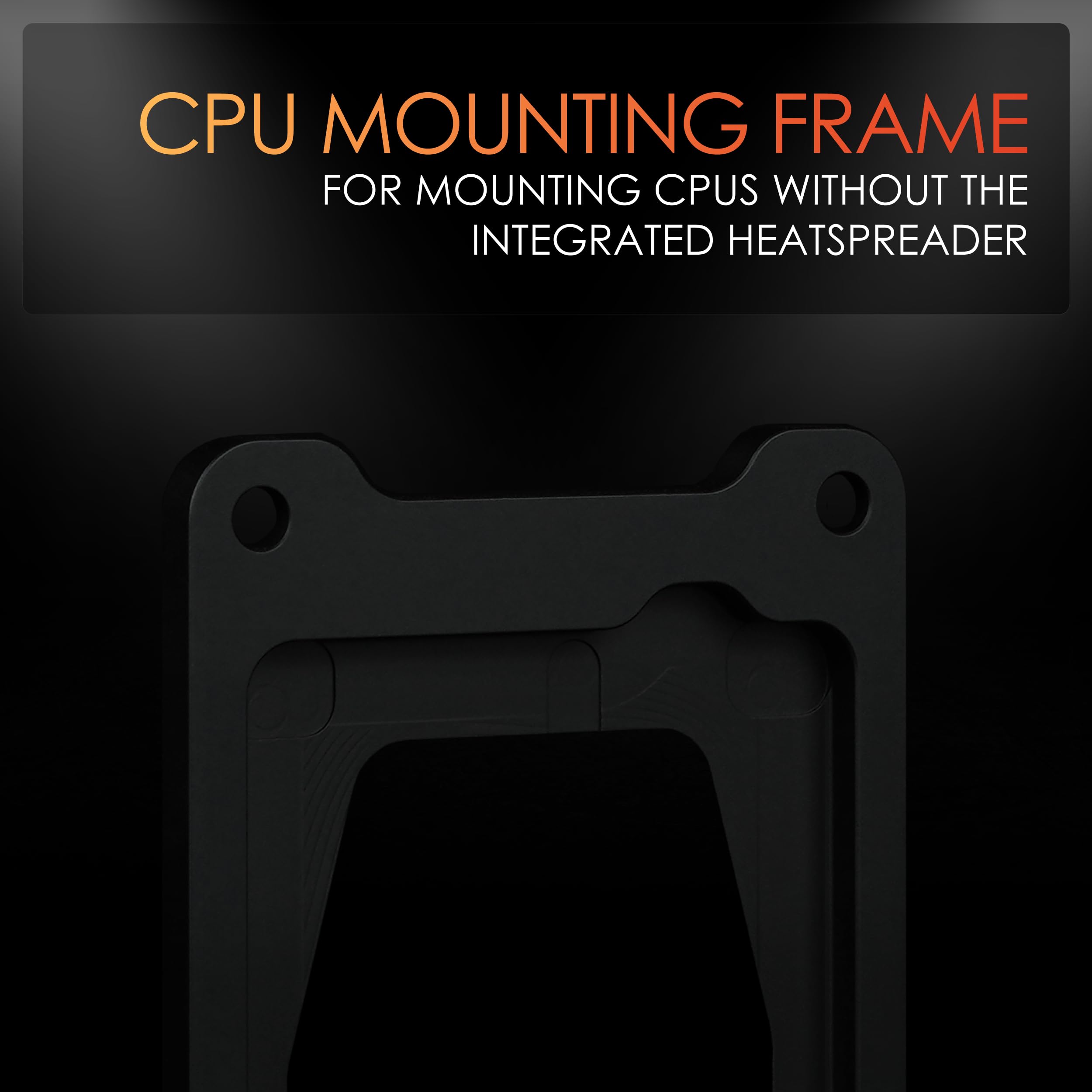 Thermal Grizzly Direct Die Frame Ryzen 7000 - for Mounting Ryzen 7000 CPUs Without The Integrated Heatspreader - Made in Germany