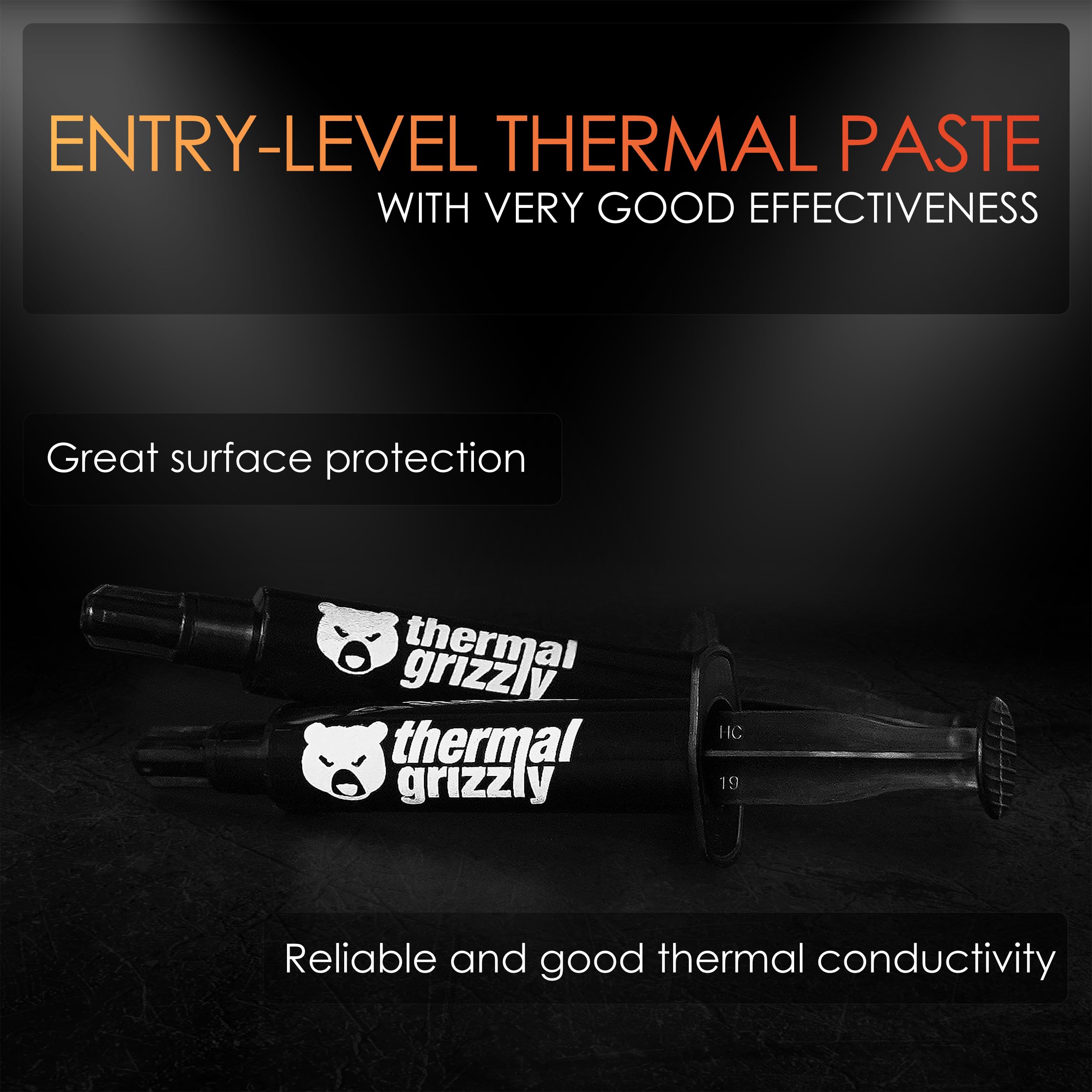 Thermal Grizzly - Aeronaut - High Performance Thermal Paste - Ideal Entry Level Thermal Paste - Compatible with Most Cooling Solutions CPU/GPU/PS4/PS5/Xbox
