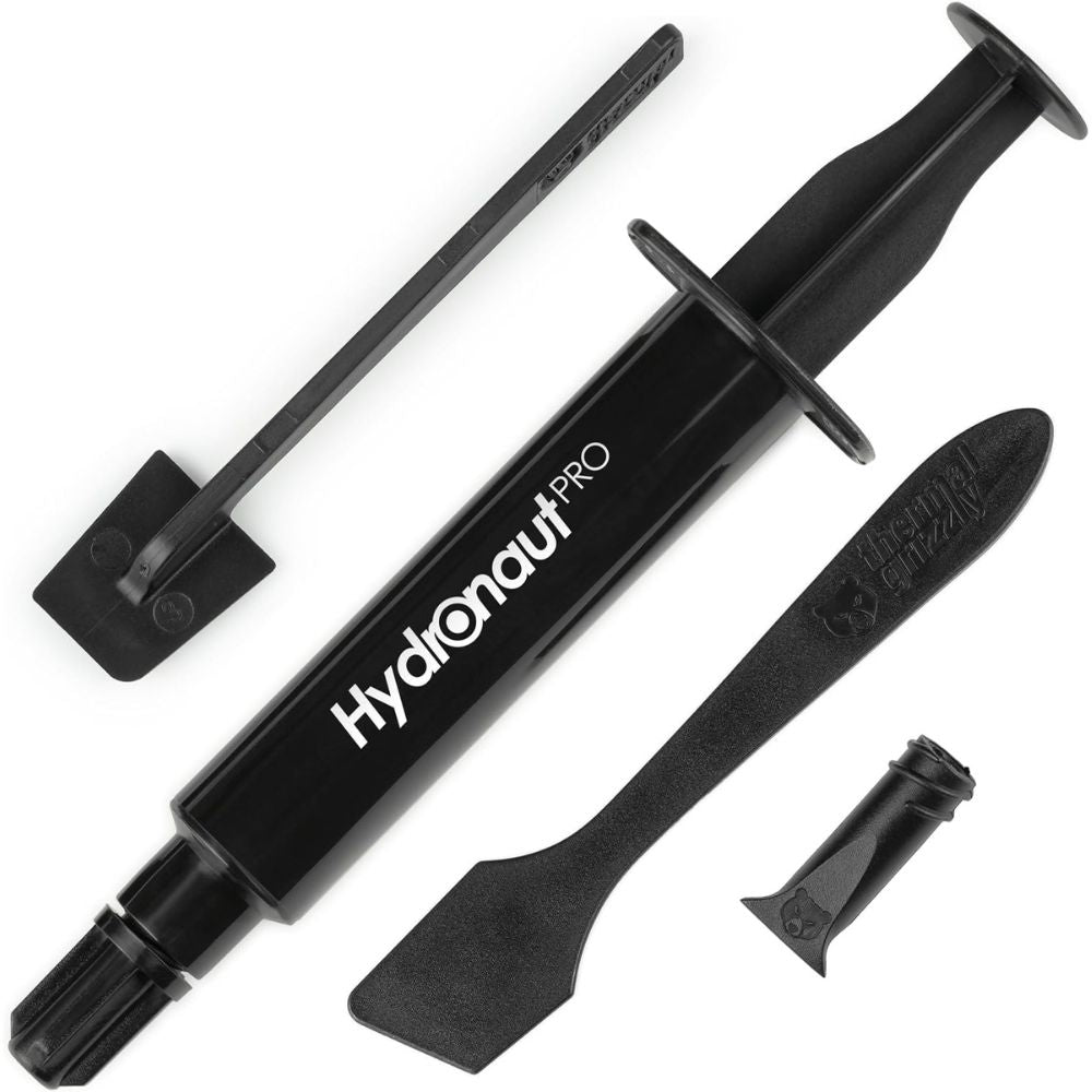 Thermal Grizzly Hydronaut Pro - Thermal Paste - Silicone-Free Outstanding Thermal Conductivity - Long-Term Stability for CPU, GPU, Demanding Workstations and Industrial Cooling Systems