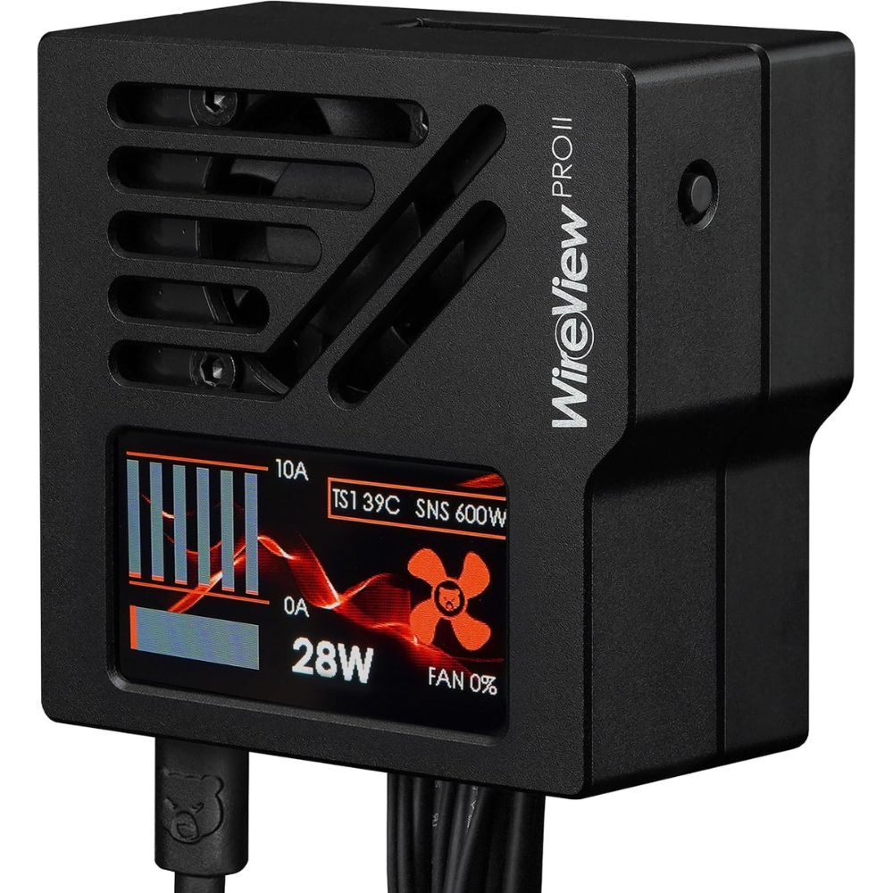 Thermal Grizzly WireView Pro II Wired GPU Black 12VHPWR Power Meter