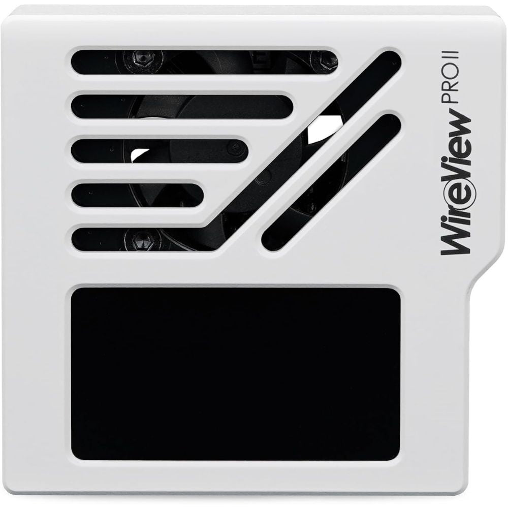 Thermal Grizzly WireView Pro II GPU White - GPU Monitoring Device for 12V-2x6 and 12VHPWR Graphics Cards with Per-Pin Current Monitoring, TFT-IPS Display and 90-Degree Cable Routing
