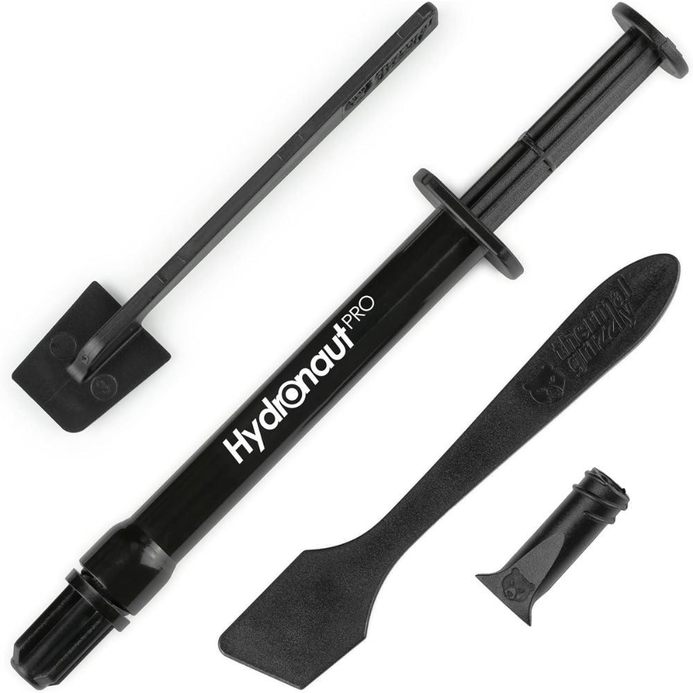 Thermal Grizzly Hydronaut Pro - Thermal Paste - Silicone-Free Outstanding Thermal Conductivity - Long-Term Stability for CPU, GPU, Demanding Workstations and Industrial Cooling Systems