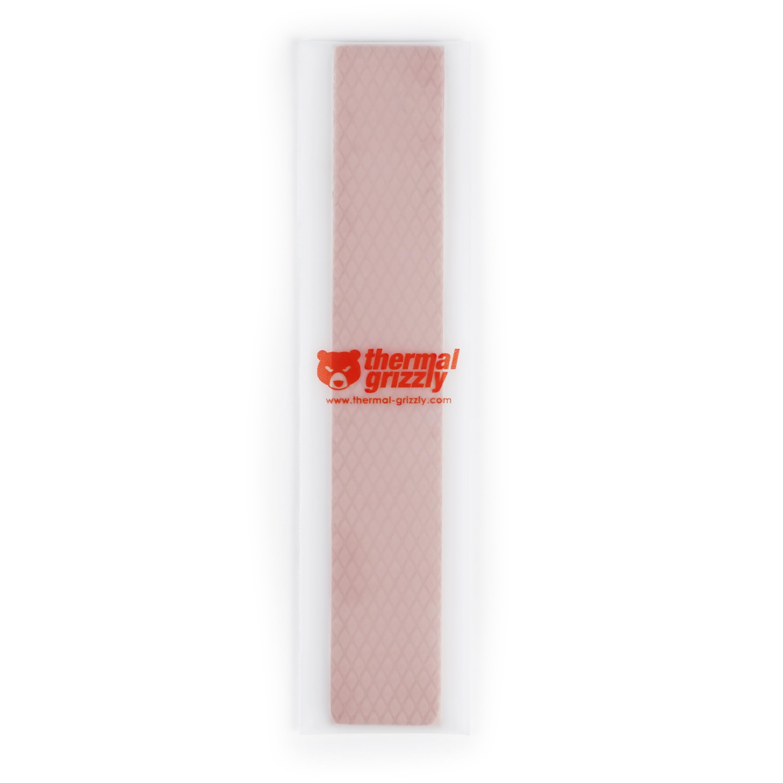 Thermal Grizzly Minus Pad 8-120x20mm Thermal Interface Pad, Electrically Non-Conductive, High Thermal Conductivity & Compressibility for SSDs, GPUs & Electronics