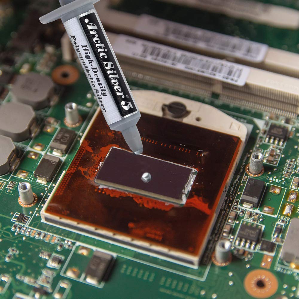 Arctic Silver 5 Thermal Cooling Compound Paste 3.5g High-Density Polysynthetic Silver
