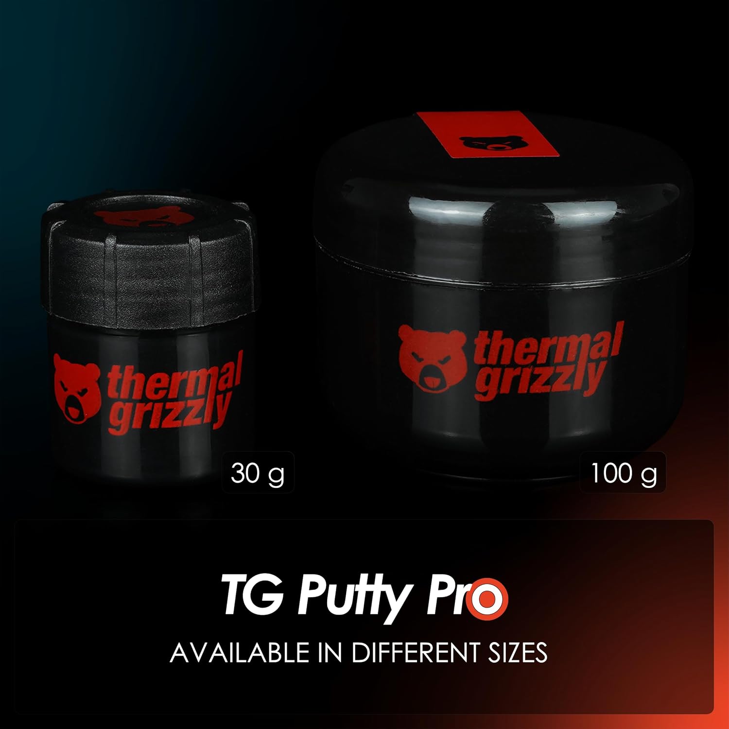 Thermal Grizzly Putty Electrically Non-Conductive Thermal Interface Material for GPU Modding and Thermal Pad Replacement 100g