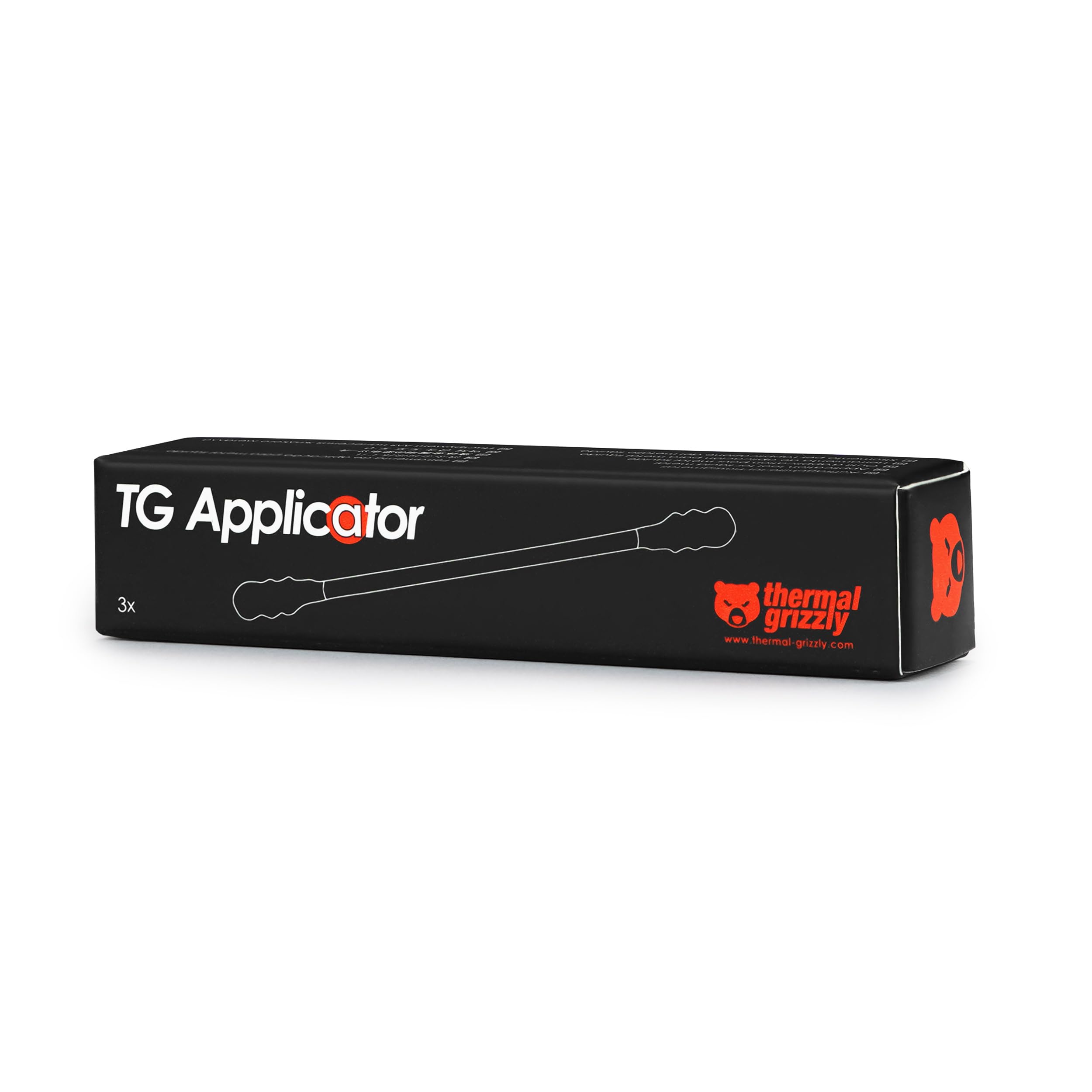 Thermal Grizzly Applicator (3 Pieces) - Liquid Metal Thermal Paste Applicator - Perfect Spreadability - Especially for Conductonaut CPU/GPU/PS4/PS5/Xbox