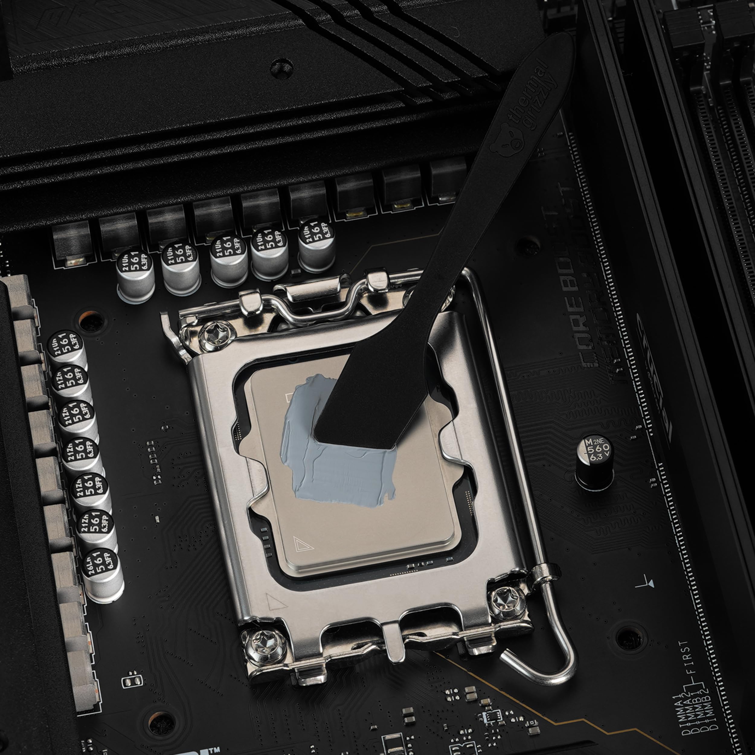 Thermal Grizzly TG Spatula (3 Pieces) - Perfect Application and Spread of Thermal Paste - Even and Precise Compound Distribution CPU/GPU/PS4/PS5/Xbox