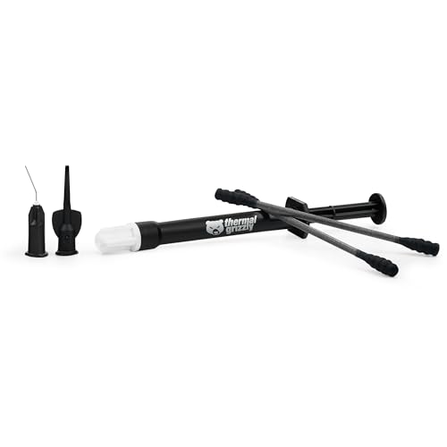 Thermal Grizzly - Conductonaut Extreme - Ultra High Performance Liquid Metal Compound Thermal Paste - for Maximum Thermal Conductivity While Overclocking CPU/GPU/PS4/PS5/Xbox Made in Germany