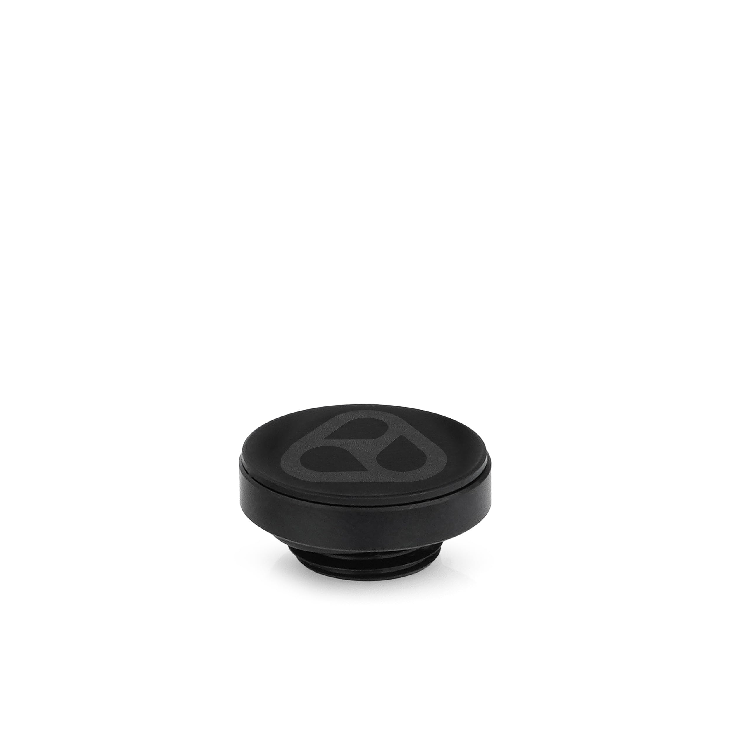 Thermal Grizzly DeltaMate Plug – Black Low-Profile G1/4 Sealing Cap for Custom PC Water-Cooling