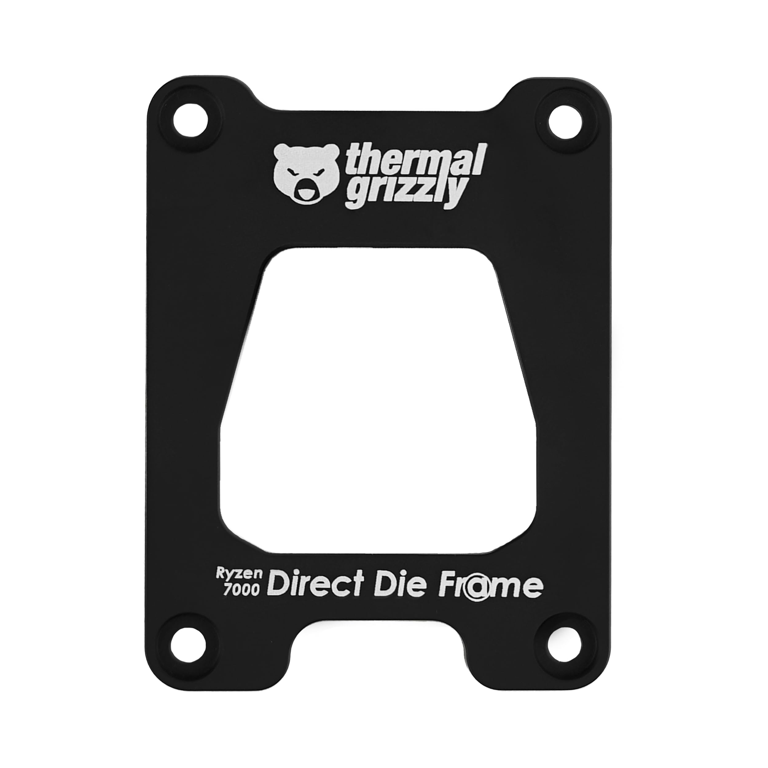 Thermal Grizzly Direct Die Frame Ryzen 7000 - for Mounting Ryzen 7000 CPUs Without The Integrated Heatspreader - Made in Germany