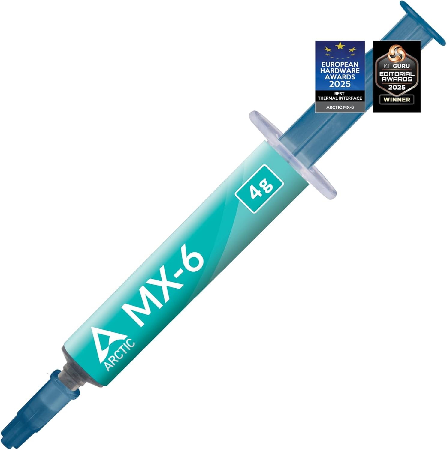 Arctic MX-6 Ultimate Performance Thermal Paste for CPU, Consoles, Graphics Cards, laptops, Very high Thermal Conductivity, Long Durability, Non-Conductive