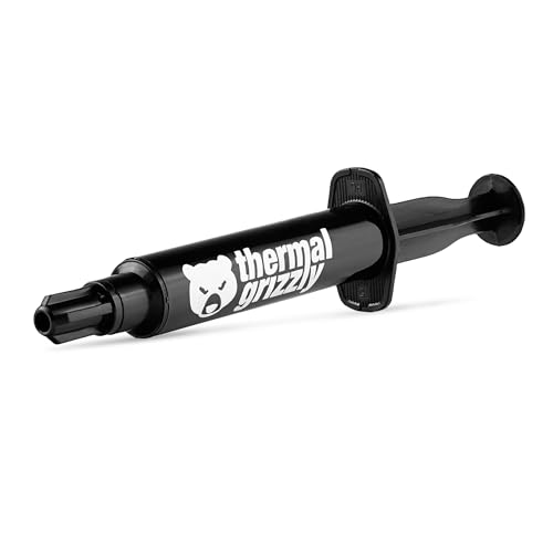 Thermal Grizzly Hydronaut - 7.8 Gram/3 ml - Conductive High Performance Thermal Paste - Ideal for Air and Water Cooling CPU/GPU/PS4/PS5/Xbox - for Large Cooling Surfaces