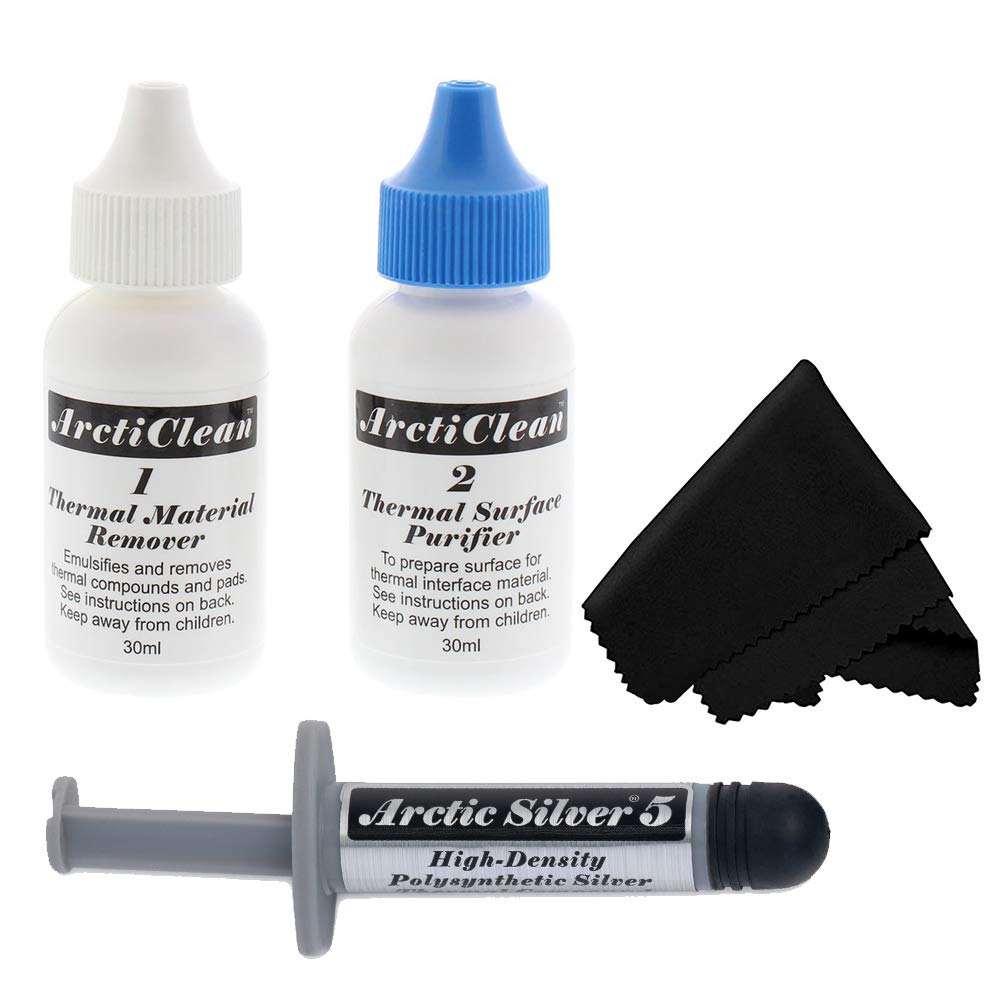 Arctic Silver 5 Thermal Cooling Compound Paste 3.5g High-Density Polysynthetic Silver