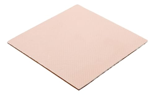 Thermal Grizzly Minus Pad 8 (100x100mm) Thermal Interface Pad, Electrically Non-Conductive, High Thermal Conductivity & Compressibility for SSDs, GPUs & Electronics