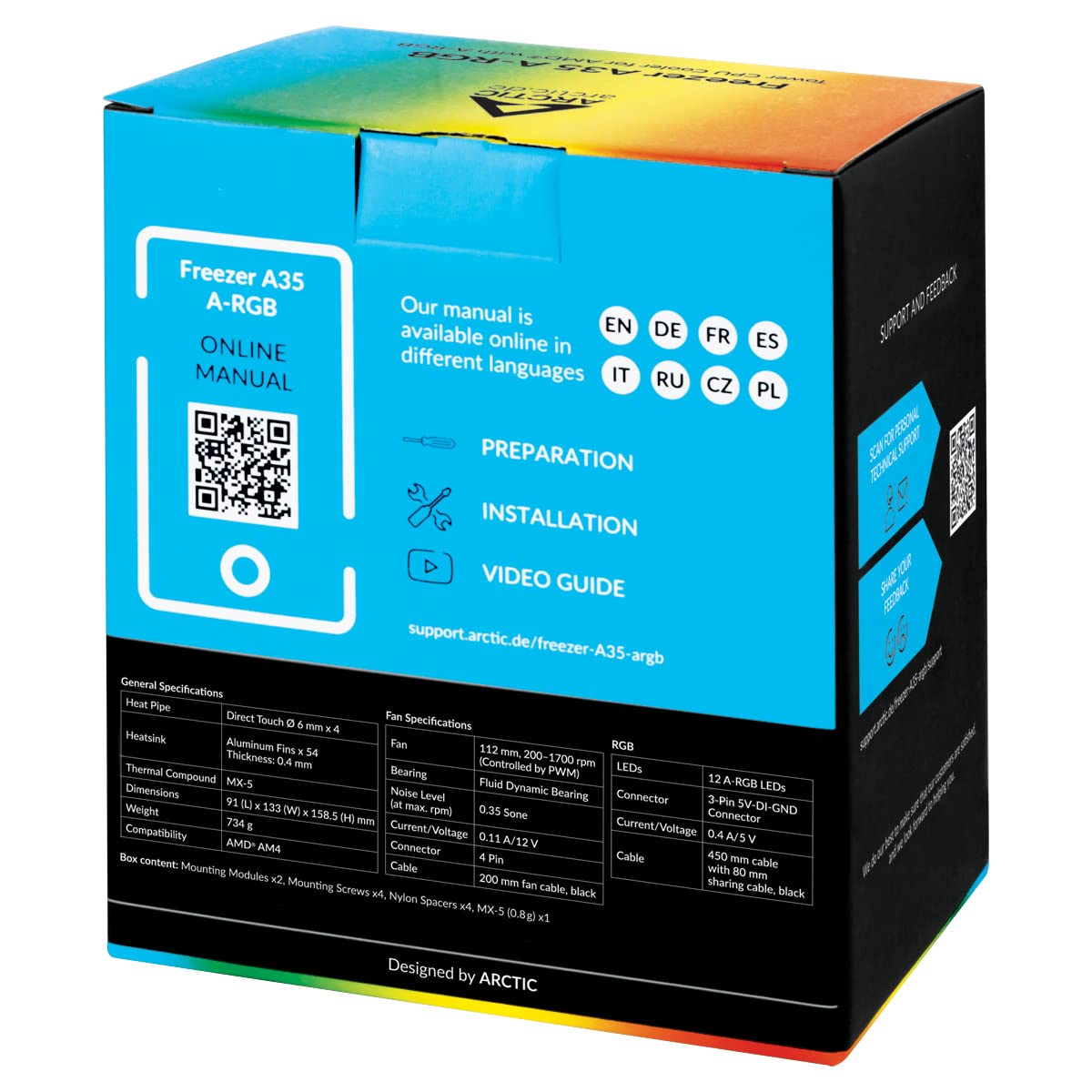 ARCTIC Parent Freezer 35 & 36 A-RGB