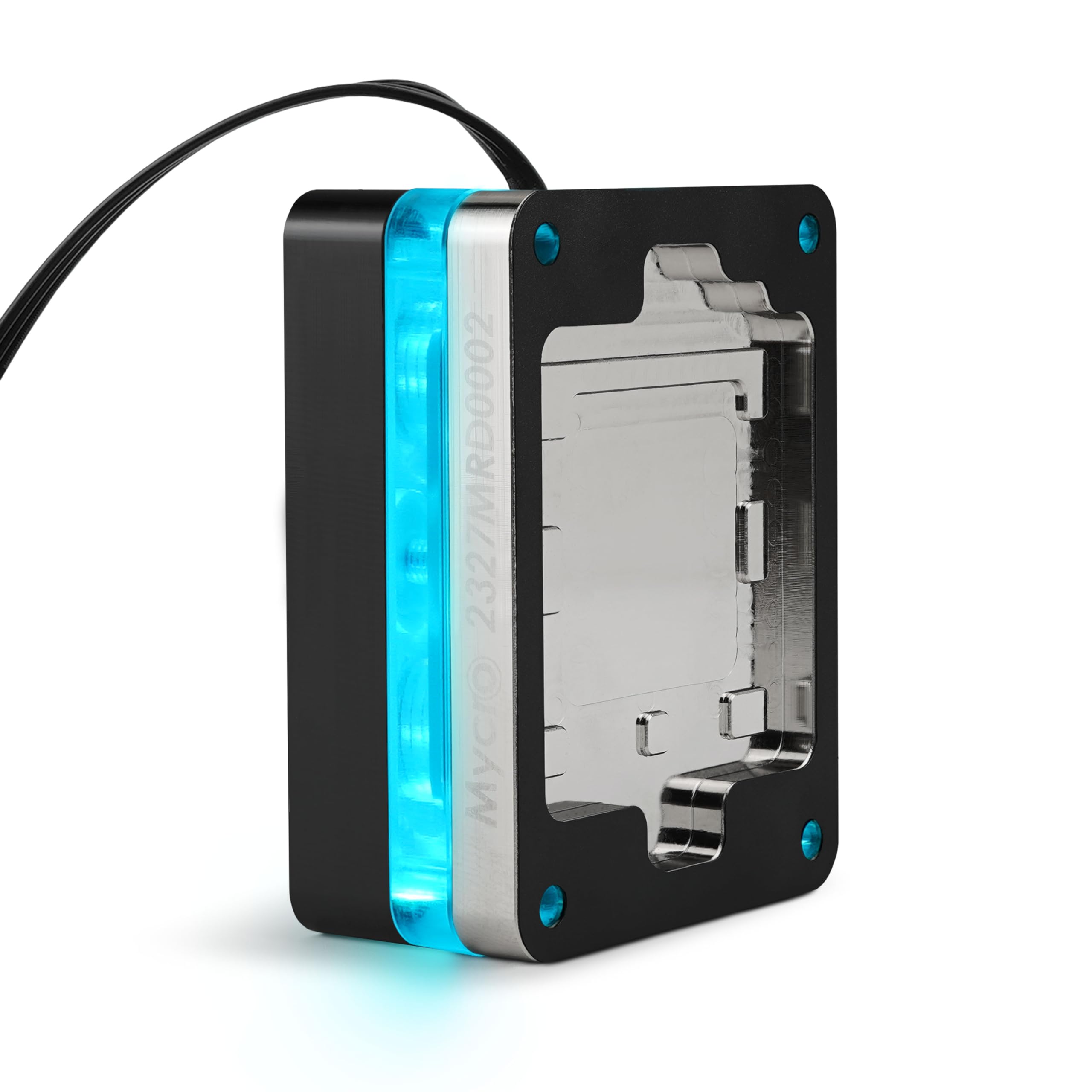 Thermal Grizzly AM5 Mycro Direct-Die RGB - Water Cooler for AMD Ryzen 7000 Series - Replaces The Socket Activation Mechanism SAM - G1/4" Connections - Made in Germany