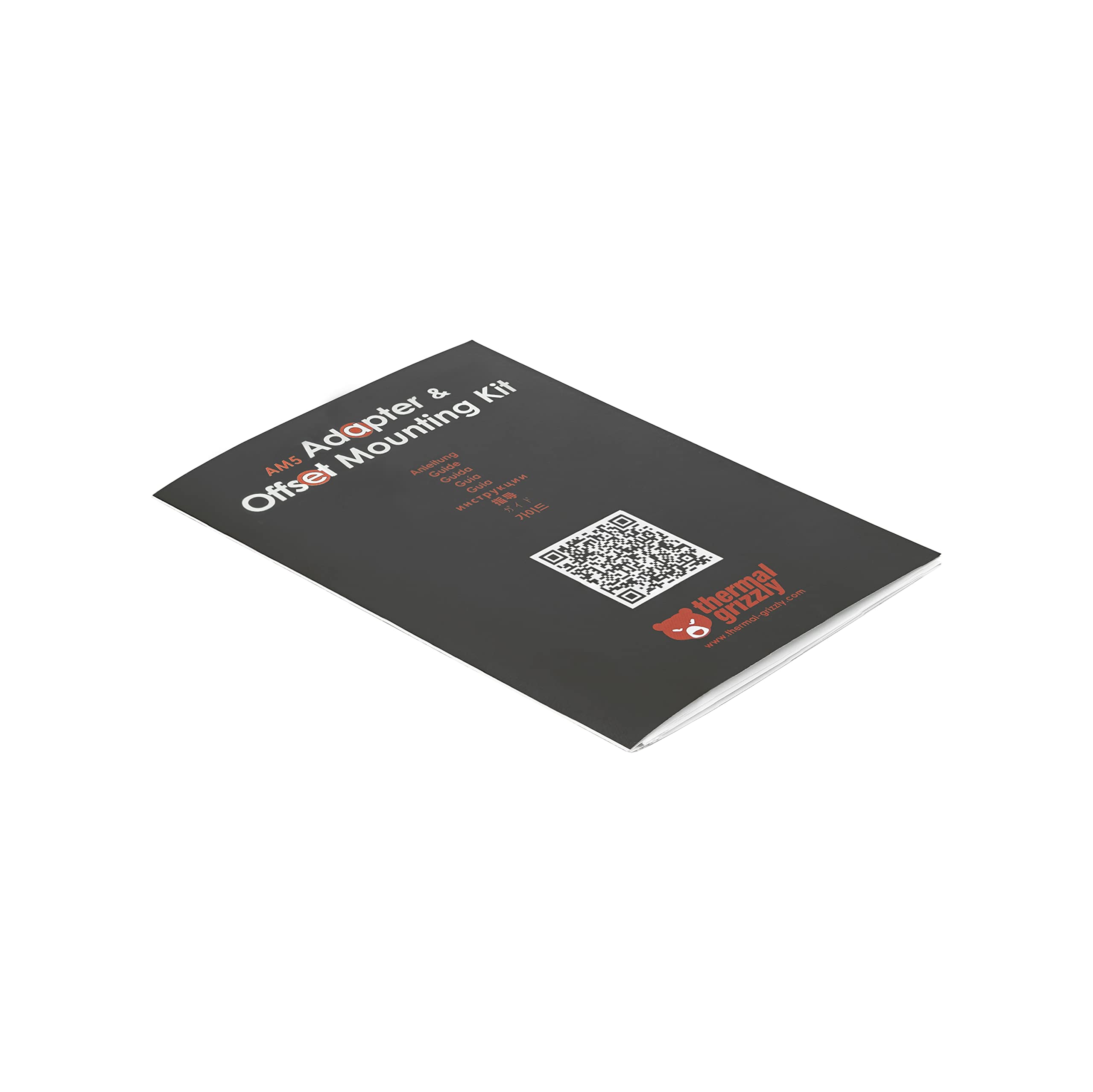 Thermal Grizzly AM5 Adapter & Offset Mounting Kit - AMD AM5 Socket - CPU Coolers can be Mounted Offset on The Processor to optimize Cooling Performance