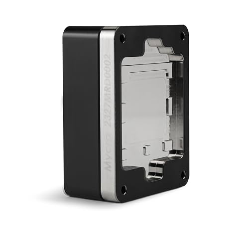 Thermal Grizzly AM5 Mycro Direct-Die - Water Cooler for AMD Ryzen 7000 Series - Replaces The Socket Activation Mechanism SAM - G1/4" Connections - Made in Germany