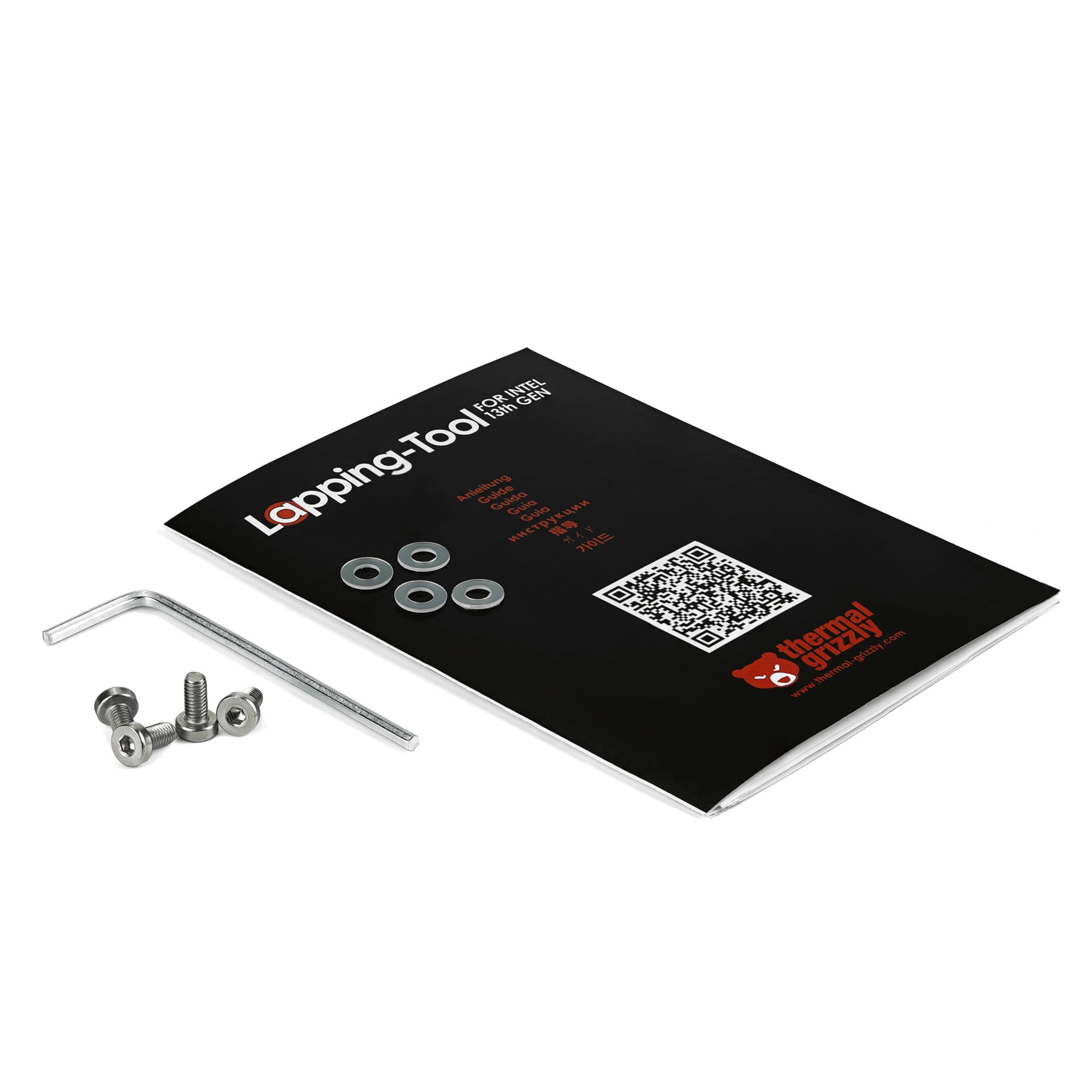 Thermal Grizzly Lapping-Tool for Intel 13th/14th Gen Series - Simple Grinding/Lapping of The CPU Heatspreader - Made in Germany