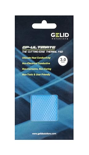 Gelid Solutions GP-Ultimate 15W- Thermal Pad 90x50 Excellent Heat Conduction, Ideal Gap Filler. Easy Installation.