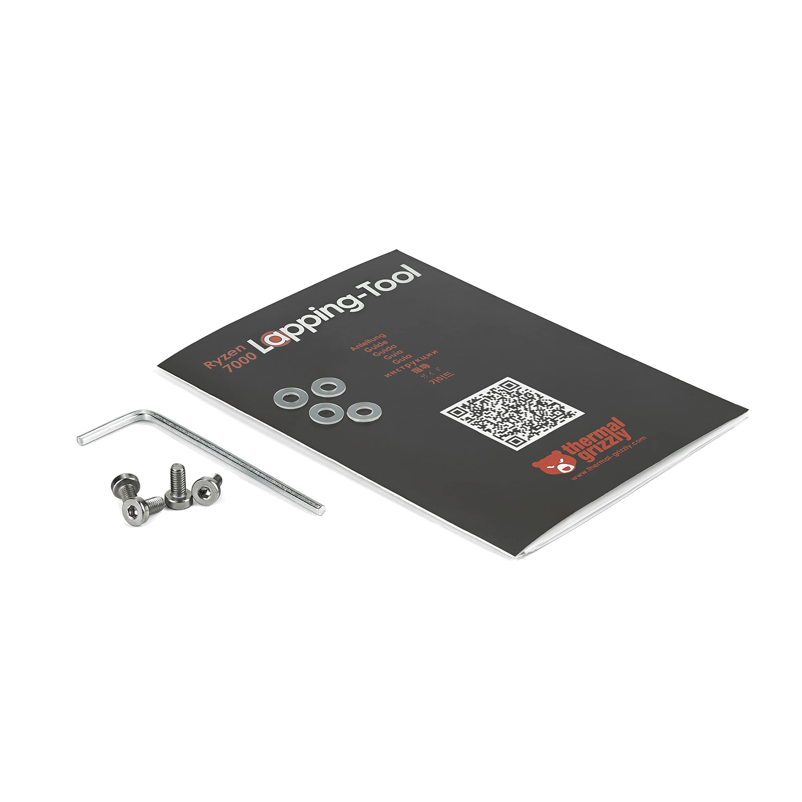 Thermal Grizzly Lapping Tool for AMD Ryzen 7000 CPU Processors - Simple Grinding/Lapping of The Processors Heatspreader