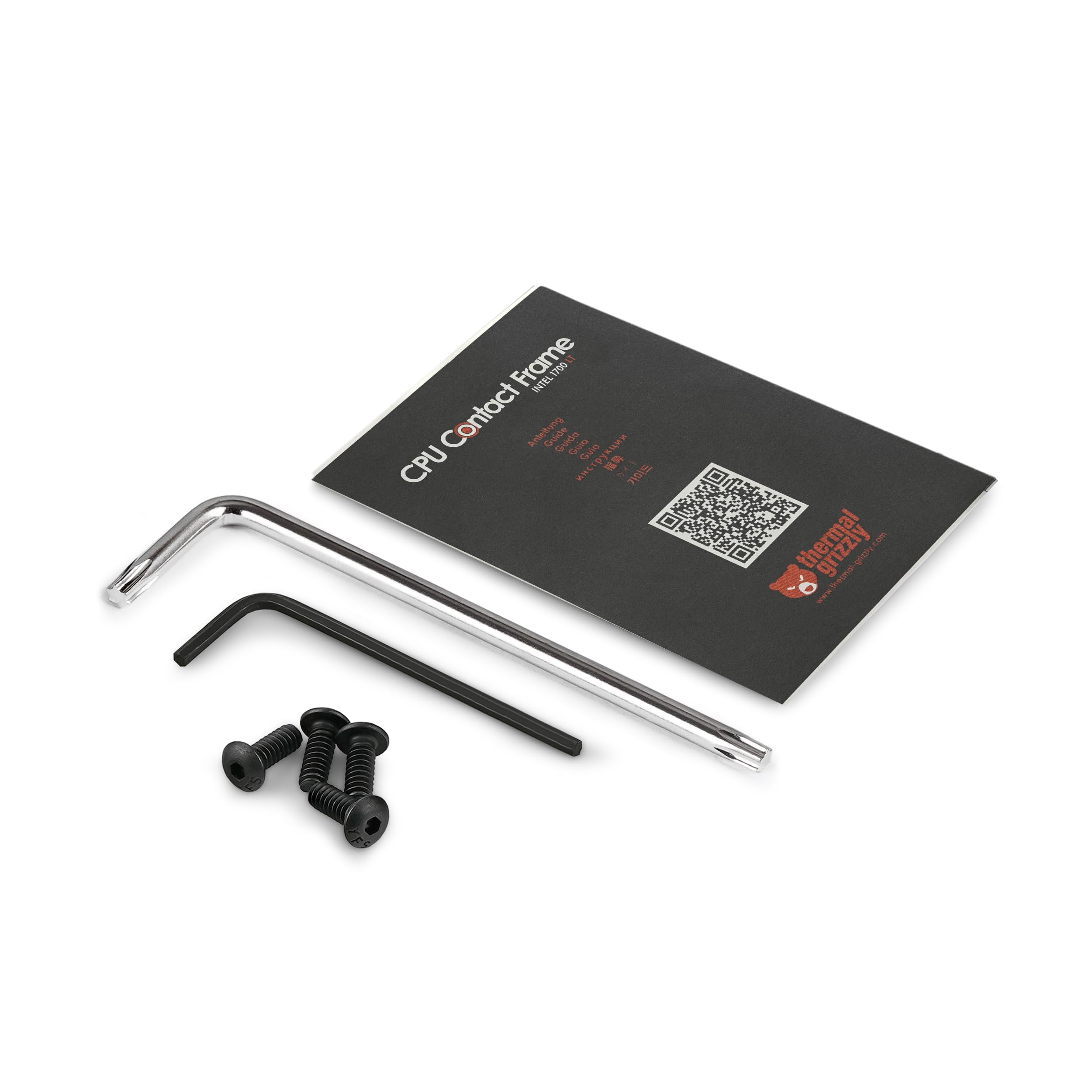 Thermal Grizzly - CPU Contact Frame Intel 13th & 14th Generation - for Optimized CPU Contact Pressure to Improve The Cooling Performance - Easy Install - by der8auer