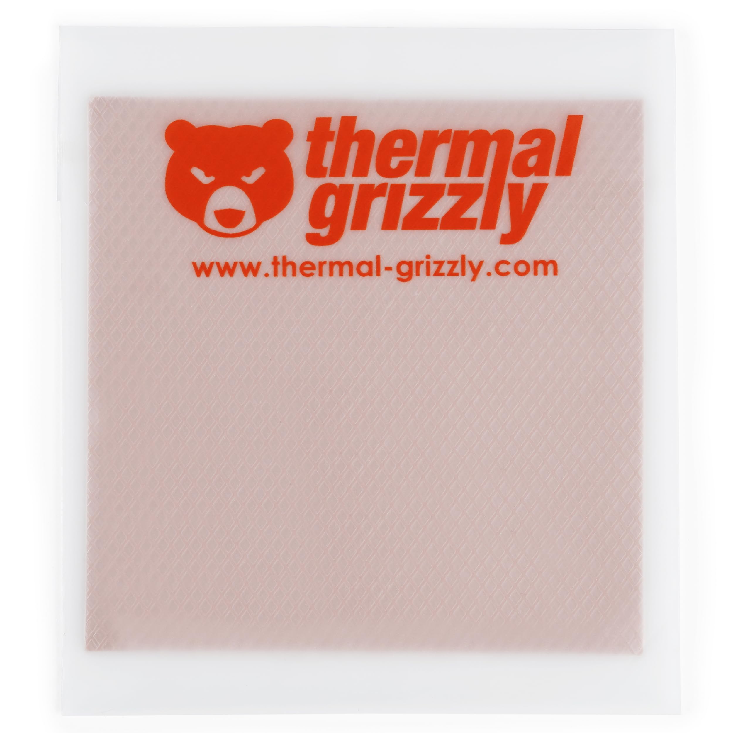 Thermal Grizzly Minus Pad 8 (100x100mm) Thermal Interface Pad, Electrically Non-Conductive, High Thermal Conductivity & Compressibility for SSDs, GPUs & Electronics