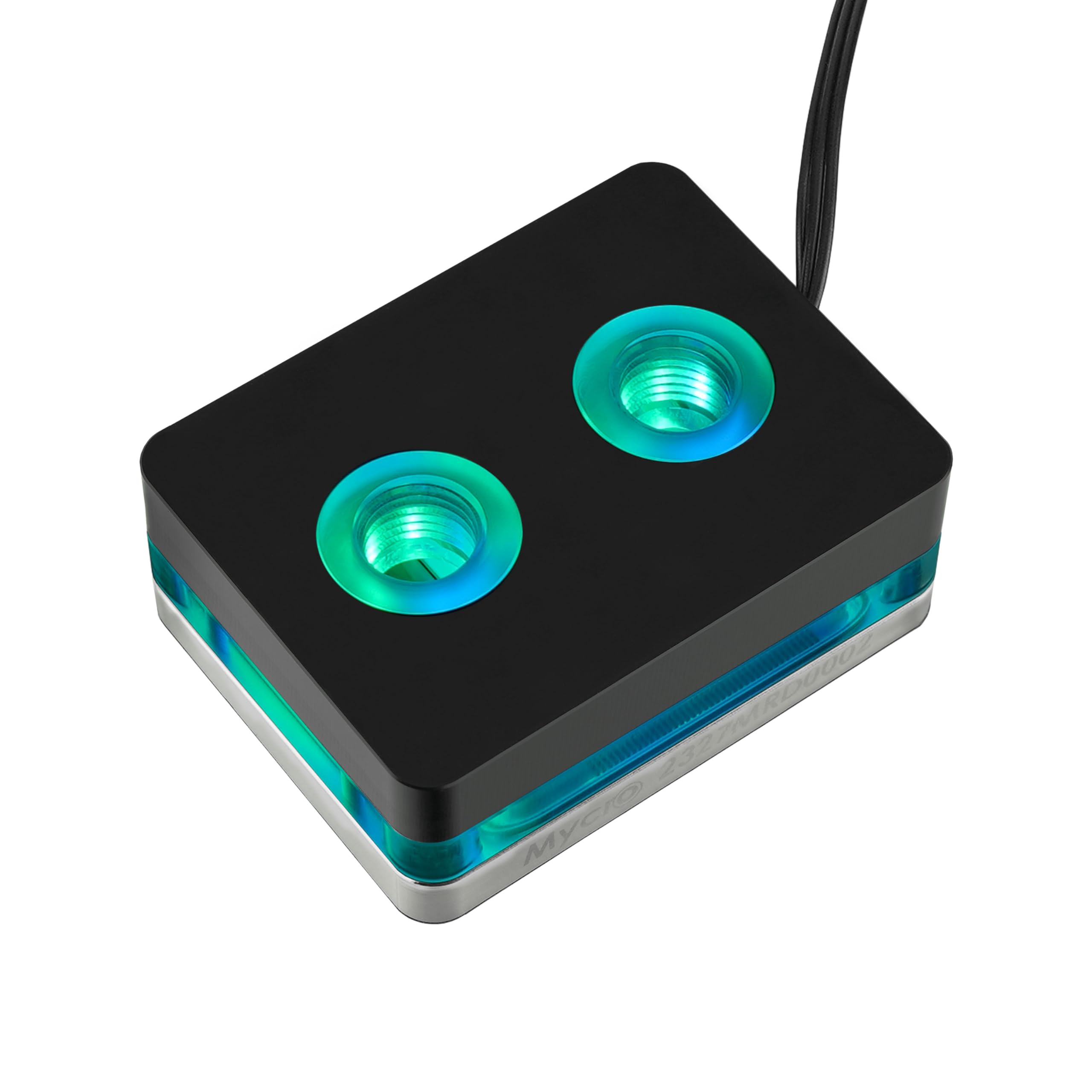 Thermal Grizzly AM5 Mycro Direct-Die RGB - Water Cooler for AMD Ryzen 7000 Series - Replaces The Socket Activation Mechanism SAM - G1/4" Connections - Made in Germany