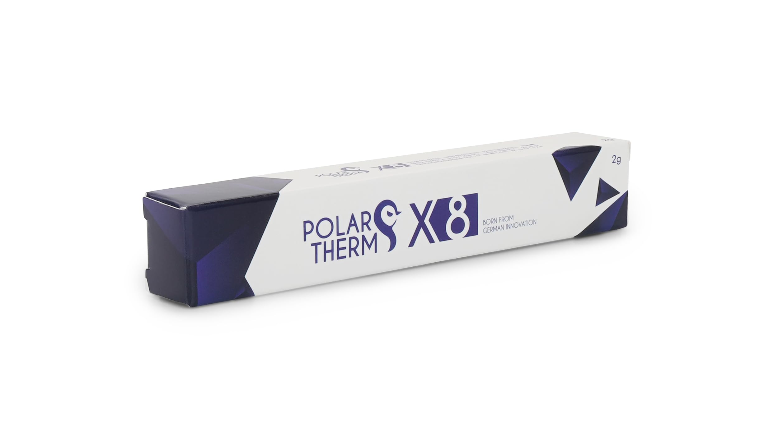 Polartherm X-8 by Thermal Grizzly - 5 Grams CPU Thermal Paste for CPU & GPU - High Thermal Conductivity, Long Durability, Non-Conductive Thermal Grease - Thermal Compound Kit with Spatula